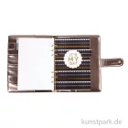 Artikelbild 2 des Artikels “Planer Ringbuchformat aus Kunstleder - Metallic Hellgrau “