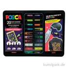 Artikelbild 2 des Artikels “POSCA Marker Set - Etui mit 20 Acrylstiften, Groovy Colours “
