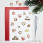 Artikelbild 2 des Artikels “Puffy Sticker - Cookies, Plätzchen, 24 Aufkleber “