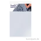 Artikelbild 2 des Artikels “QBIX Stencil Sheets zum Schablonen selber machen, 0,2 mm, 10 Blatt, A5 “