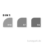 Artikelbild 2 des Artikels “Rayher Eckenstanzer - 3in1 Eckenabrunder, Eckradien 4/7/10 mm “