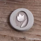 Artikelbild 2 des Artikels “Gießform Label - Ab ins Nest + Tulpe - 35x25 mm, 2 Stück “