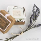 Artikelbild 2 des Artikels “Seifenstempel - Happiness + less is more - 25x30 mm, 2 Stück “
