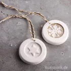 Artikelbild 2 des Artikels “Gießform Label - Schneeflocke und Stern, 30 mm, 2 Stück sortiert “