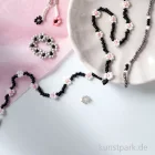 Artikelbild 2 des Artikels “Rocailles Perlen Set - Silber, 90g Perlen mit Nylonfäden + Zubehör “