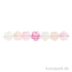 Artikelbild 2 des Artikels “Rosen Perlen, Irisierend Pink Transparent, 12 x 7 mm, 30 Stück “