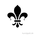 Artikelbild 2 des Artikels “Schablone - Fleur de lis, Größe 98x110 mm “