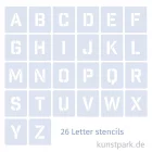 Artikelbild 2 des Artikels “Schablonen - Alphabet Set mit 26 Großbuchstaben, Höhe je 5 cm “