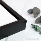 Artikelbild 2 des Artikels “Schattenfugenrahmen mit Keilrahmen - Schwarz “