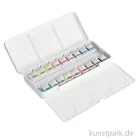 Artikelbild 2 des Artikels “Schmincke AKADEMIE Aquarellkasten mit Pinselhalter, 18 x 1/2 Näpfchen “
