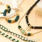 Artikelbild 2 des Artikels “Schmuck Bastelset - Jade, Grün, Gold “