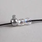 Artikelbild 2 des Artikels “Schmuck Positionierungsperle Rund, Silber, 3,5 x 3 mm, 10 Stück “