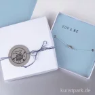 Artikelbild 2 des Artikels “Schmuckkordeln, 0,5 mm, Blaugrau, 4 Farben, je 5 Meter “
