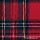 Artikelbild 2 des Artikels “Schottenkaro Tartan Stoff Zuschnitt - 50 x 68 cm Rot“