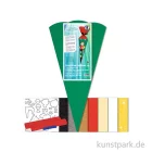 Artikelbild 2 des Artikels “Schultüten-Bastelset Mini - Fußballer, mit umfangreichem Zubehör “