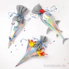 Artikelbild 2 des Artikels “Schultüten Bastelset - SPACE SCHOOL, Hai / Dinos / Rakete “