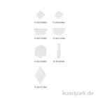 Artikelbild 2 des Artikels “Silikon Gießform - Anhänger, Geometrisch “
