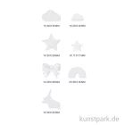 Artikelbild 2 des Artikels “Silikon Gießform - Anhänger, Regenbogen “