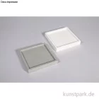 Artikelbild 2 des Artikels “Silikon Gießform - Untersetzer Quadrat, 10 x 10 x 1,5 cm “