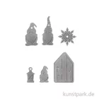 Artikelbild 2 des Artikels “Silikon Gießform - Wichtel, 6 Motive, 14,5 x 26 x 1 cm “