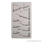 Artikelbild 2 des Artikels “Silikon Gießform - Wichtelfamilie, 9 Motive, 14,5 x 26 x 1 cm “