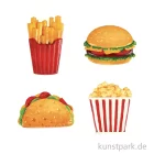 Artikelbild 2 des Artikels “Silikonform - Junk Food, 20 x 13 cm “