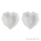 Artikelbild 2 des Artikels “Silikonformen, Facettiertes Herz, 6 x 5,8 x 2 cm, 2 Stück “