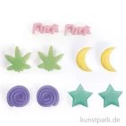 Artikelbild 2 des Artikels “Silikonformen für Schmuck - Mini Rebell, 5er Set “