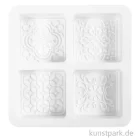 Artikelbild 2 des Artikels “Silikonformen, Quadratisch, Design, 6,8 x 2,4 cm, 4 Stück “