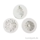 Artikelbild 2 des Artikels “Silikonformen, Seeigel, Muscheln, Höhe 1,5-2 cm, ⌀ 3,5-6 cm, 3 Stück “