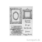 Artikelbild 2 des Artikels “Stamperia Acrylic Stamps - Alterego Frames, 14 x 18 cm “