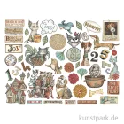 Artikelbild 2 des Artikels “Stamperia Die Cuts - Furry Friends, 47 Stanzteile “