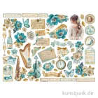 Artikelbild 2 des Artikels “Stamperia Die Cuts - Masquerade, 57 Stanzteile “