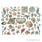 Artikelbild 2 des Artikels “Stamperia Die Cuts - Songs of the Sea Creatures, 55 Stanzteile “