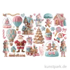 Artikelbild 2 des Artikels “Stamperia Ephemera Aufkleber - Candy Christmas “