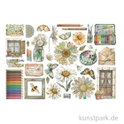 Artikelbild 2 des Artikels “Stamperia Ephemera Aufkleber - Daisy Art “