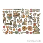 Artikelbild 2 des Artikels “Stamperia Ephemera Aufkleber - Furry Friends “