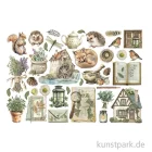 Artikelbild 2 des Artikels “Stamperia Ephemera Aufkleber - Herbarium Silvae “