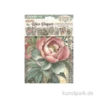 Artikelbild 2 des Artikels “Stamperia Reispapier Selection - Gardens of Time, A6 “