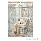 Artikelbild 2 des Artikels “Stamperia Reispapier Selection - White Christmas, 6 Blatt, A4 “