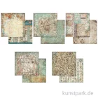 Artikelbild 2 des Artikels “Stamperia Scrapbooking Pad - Gardens of Time Backgrounds, 20,3 cm “