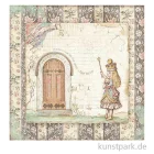 Artikelbild 2 des Artikels “Stamperia Scrappapier - Alice Door, 30,5x30,5 cm “