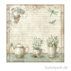 Artikelbild 2 des Artikels “Stamperia Scrappapier - Herbarium Silvae Teacup, 30,5 x 30,5 cm “