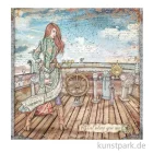 Artikelbild 2 des Artikels “Stamperia Scrappapier - Lady Vagabond Lifestyle Rudder, 30,5 x 30,5 cm “