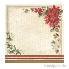 Artikelbild 2 des Artikels “Stamperia Scrappapier - Poinsettia 30,5 x 30,5 cm “
