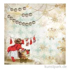Artikelbild 2 des Artikels “Stamperia Scrappapier - Romantic Christmas Socks, 30,5x30,5 cm “