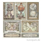 Artikelbild 2 des Artikels “Stamperia Scrappapier - Sir Vagabond Cards, 30,5 x 30,5 cm “