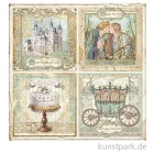 Artikelbild 2 des Artikels “Stamperia Scrappapier - Sleeping Beauty 4 Cards, 30,5x30,5 cm “