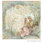 Artikelbild 2 des Artikels “Stamperia Scrappapier - Sleeping Beauty Lovers, 30,5x30,5 cm “