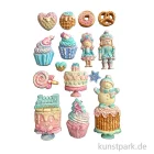 Artikelbild 2 des Artikels “Stamperia Silikon Gießform - Candy Christmas Cakes, A5 “